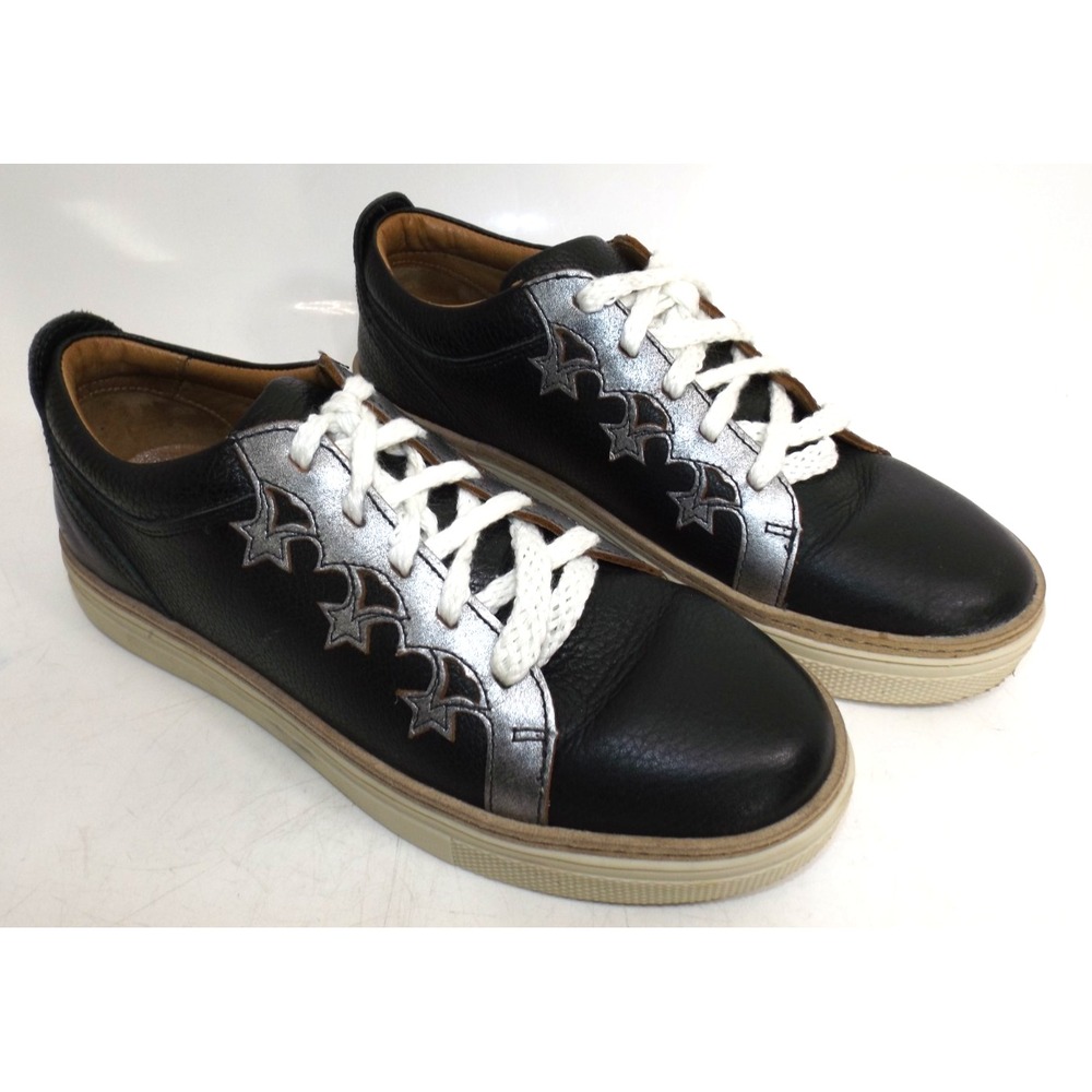 Lucchese Bootmaker leather saddle shoe STAR low top sneakers - Ladies 6 M